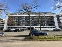  Neubau am Harras (U6) - helles, ruhiges Apartment mit West-Dachloggia und EBK in Sendling am Harras