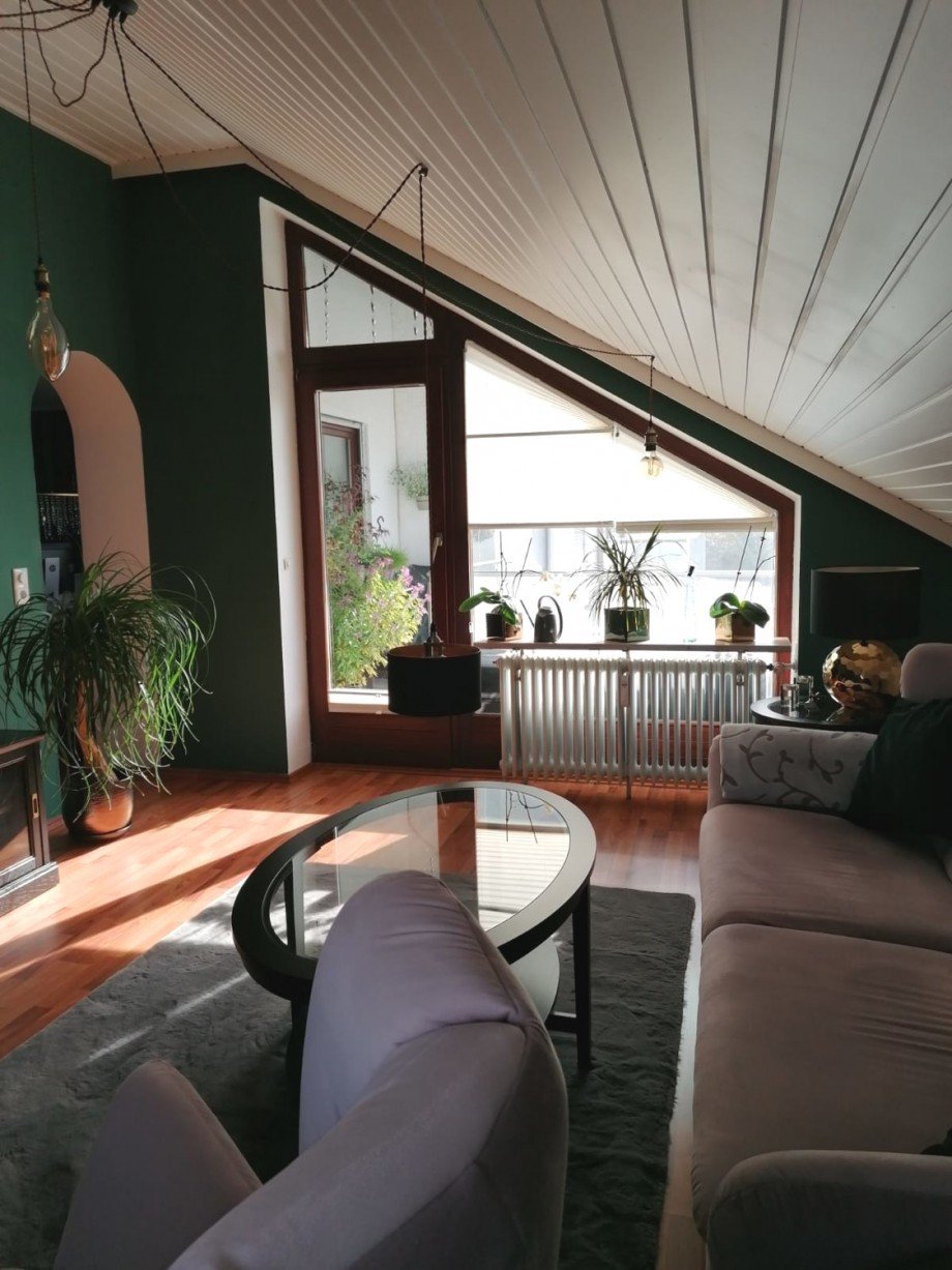 Wohnzimmer Etagenwohnung Germering
