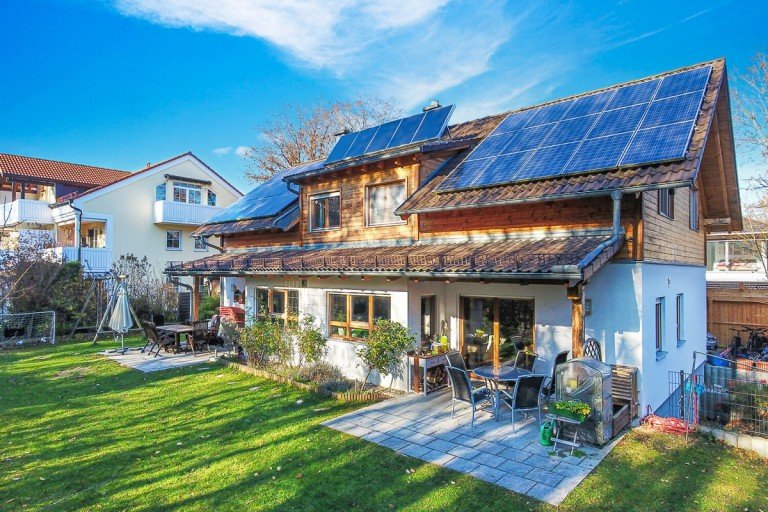  Maisach Einfamilienhaus Junges EFH f�r die gro�e Familie, zwei Generationen o. wohnen + arbeiten unter einem Dach