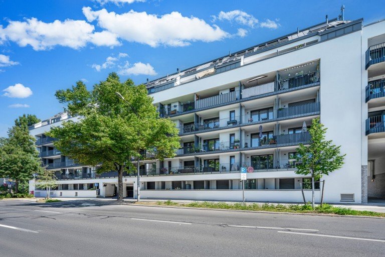  M�nchen Etagenwohnung Neubau am Harras (U6) - helles, ruhiges Apartment mit West-Dachloggia und EBK in Sendling am Harras