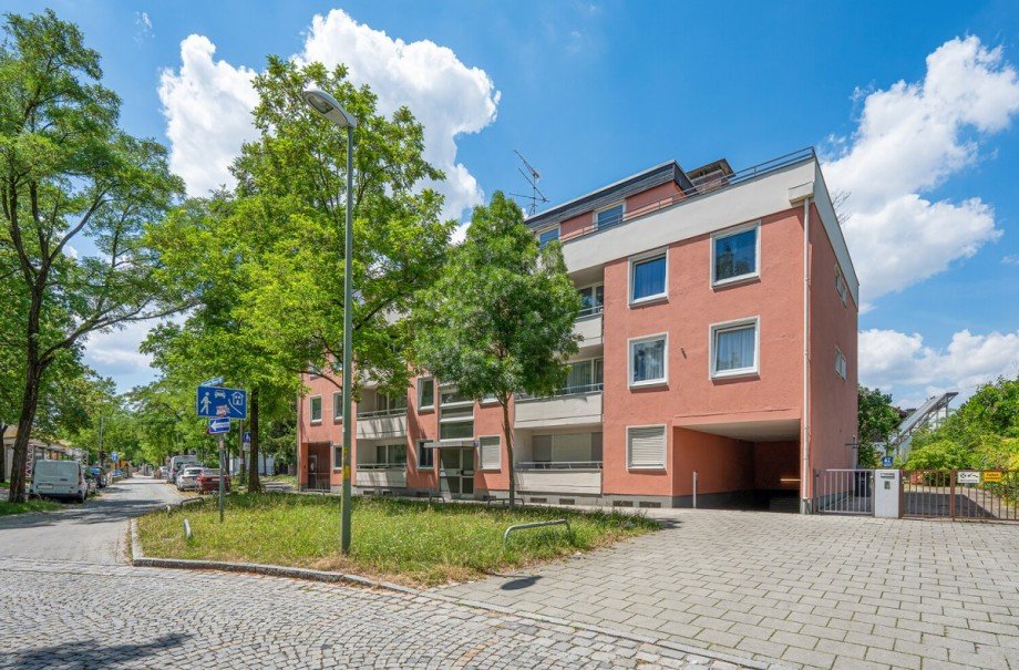 Au�enansicht Dachgeschosswohnung M�nchen