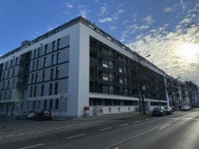  Neubau am Harras (U6) - helles, ruhiges Apartment mit West-Dachloggia und EBK in Sendling am Harras