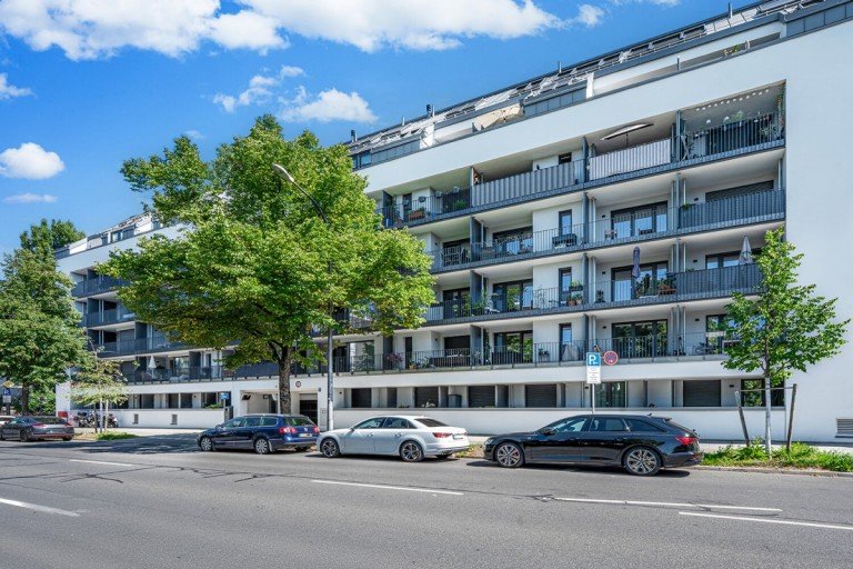  M�nchen Etagenwohnung Neubau - Sehr sch�ne 2 Zi.-Wohnung mit West-Dachloggia inkl. EBK am Harras (U6)
