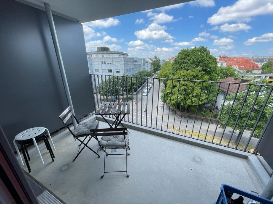 Westbalkon Etagenwohnung M�nchen