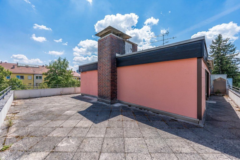 Dachterrasse Dachgeschosswohnung M�nchen