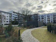  Neubau am Harras (U6) - helles, ruhiges Apartment mit West-Dachloggia und EBK in Sendling am Harras
