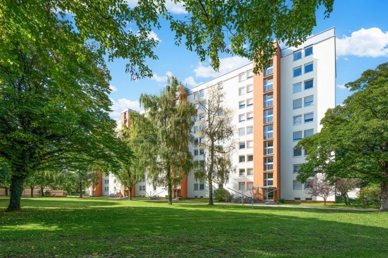 Geb�ude - Au�enansicht M�nchen / Aubing Etagenwohnung Sehr gepflegte 3 Zi.-Wohnung mit West-Balkon - Gemeinschaftseigetum umfassend modernisiert