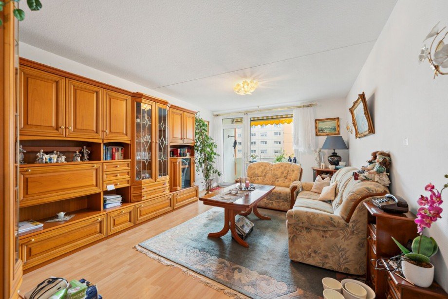 Wohnzimmer Etagenwohnung M�nchen / Aubing