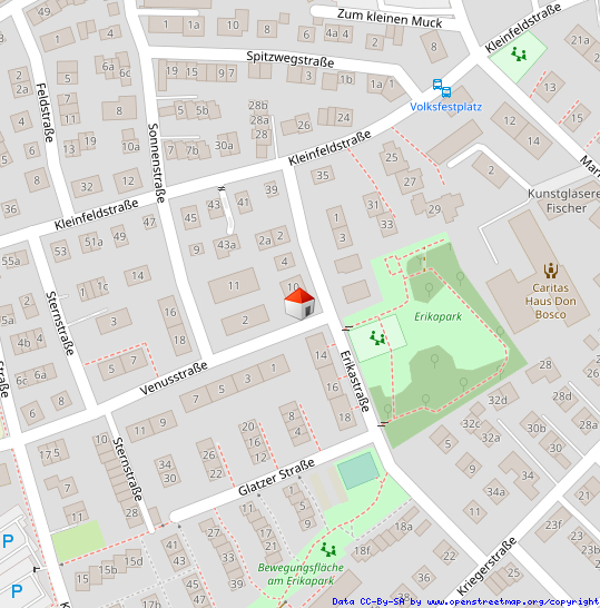 Lageplan Etagenwohnung Germering / Unterpfaffenhofen